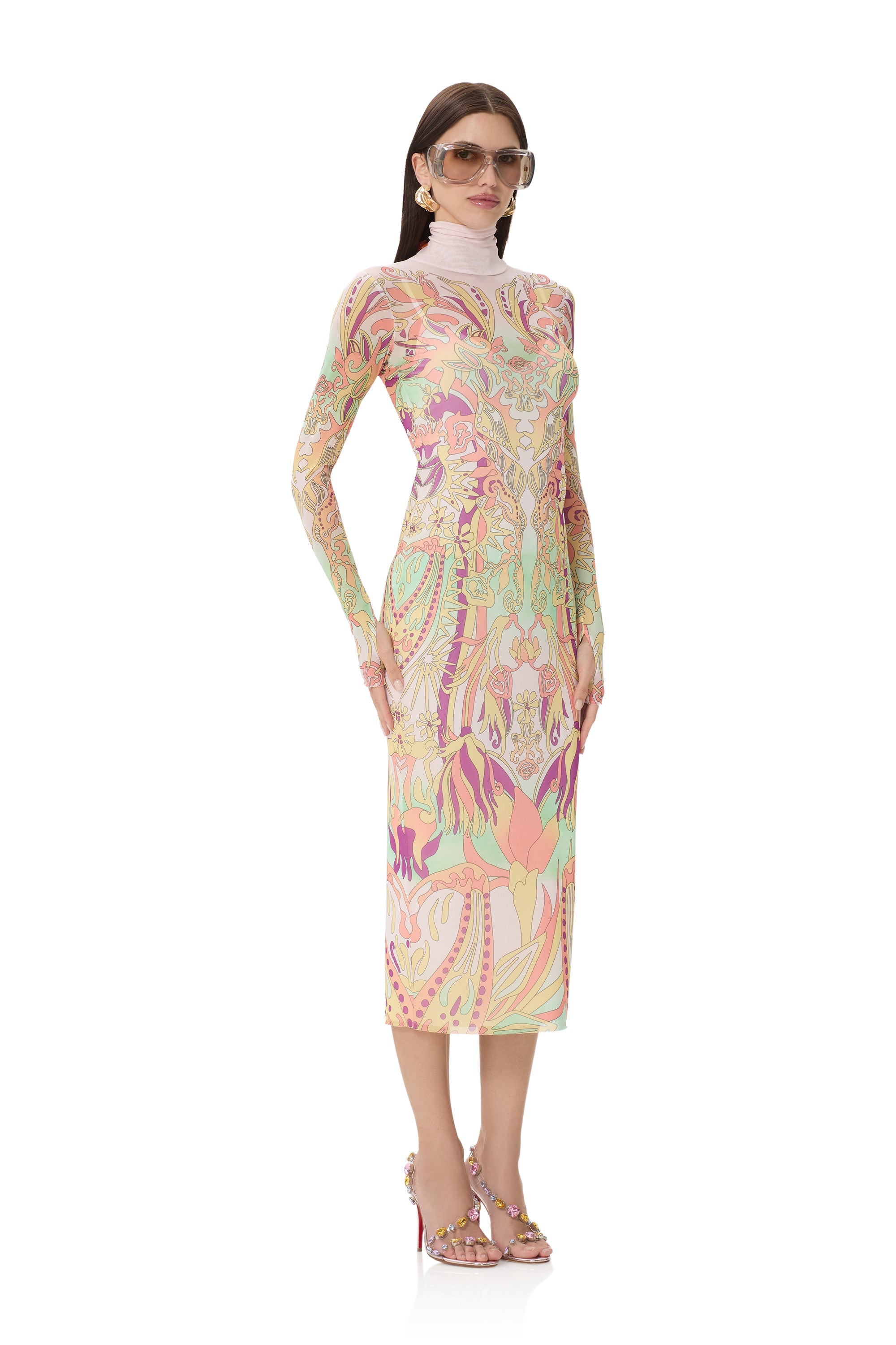 Shailene Dress - Vintage Swirl