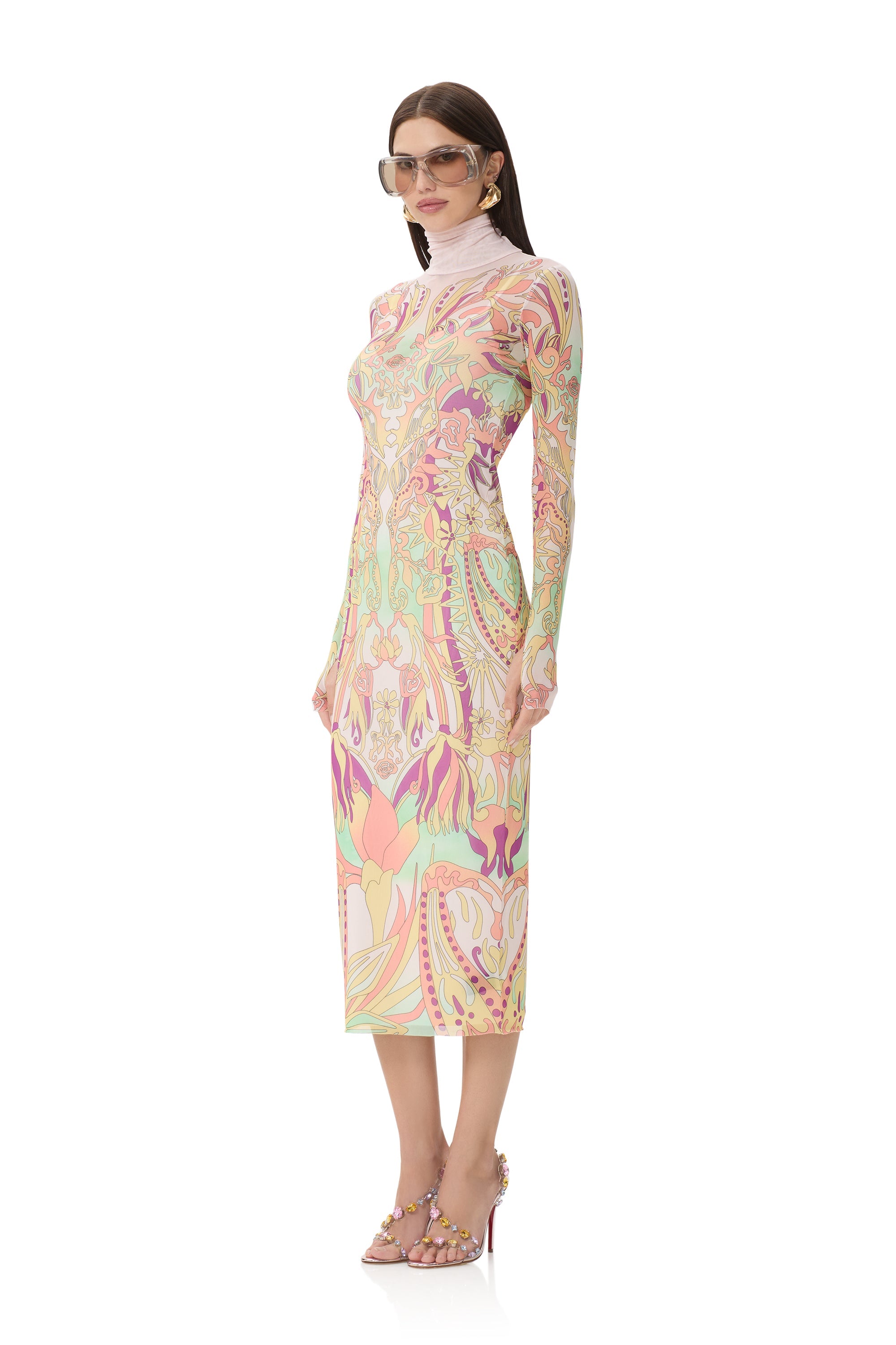 Shailene Dress - Vintage Swirl