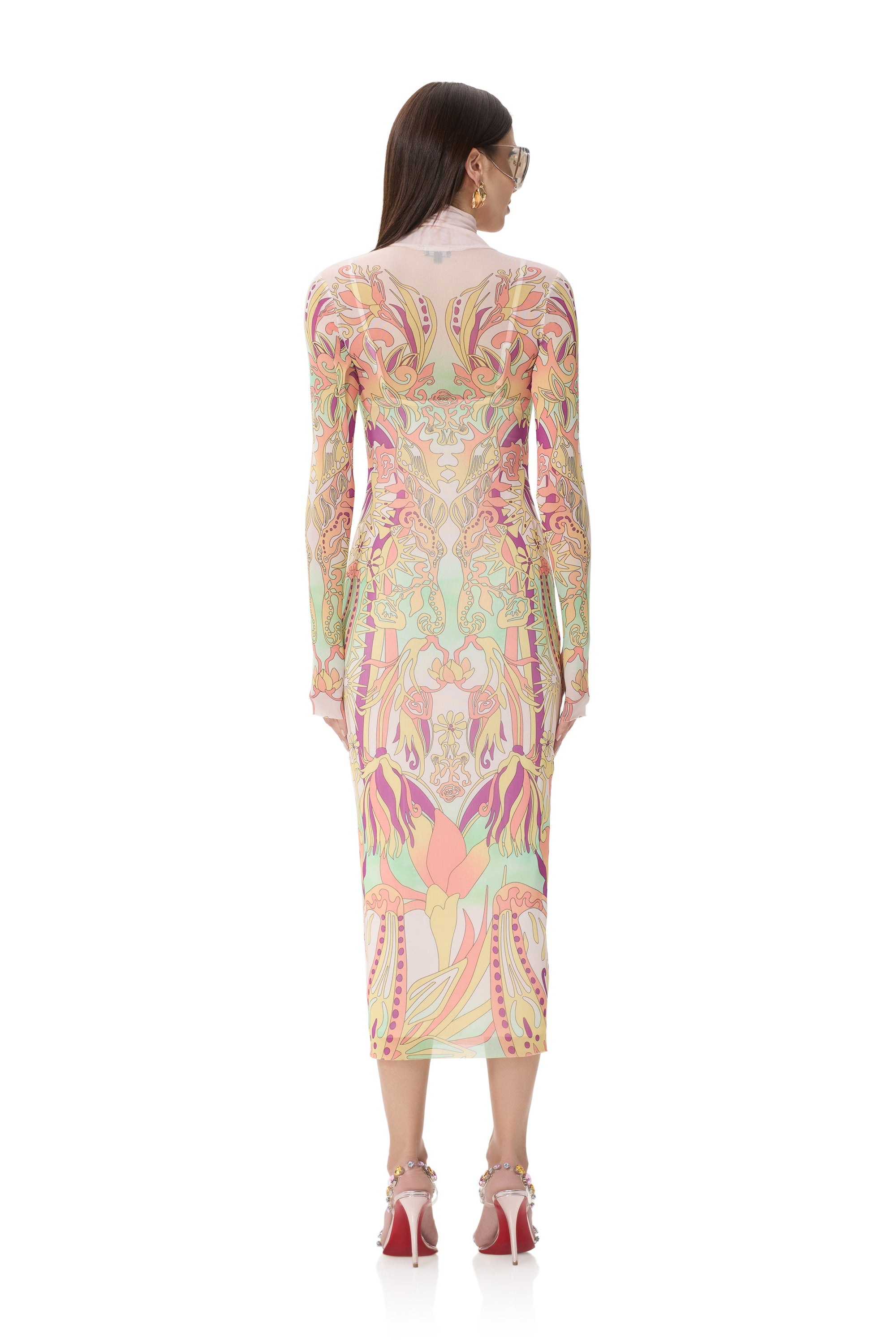 Shailene Dress - Vintage Swirl