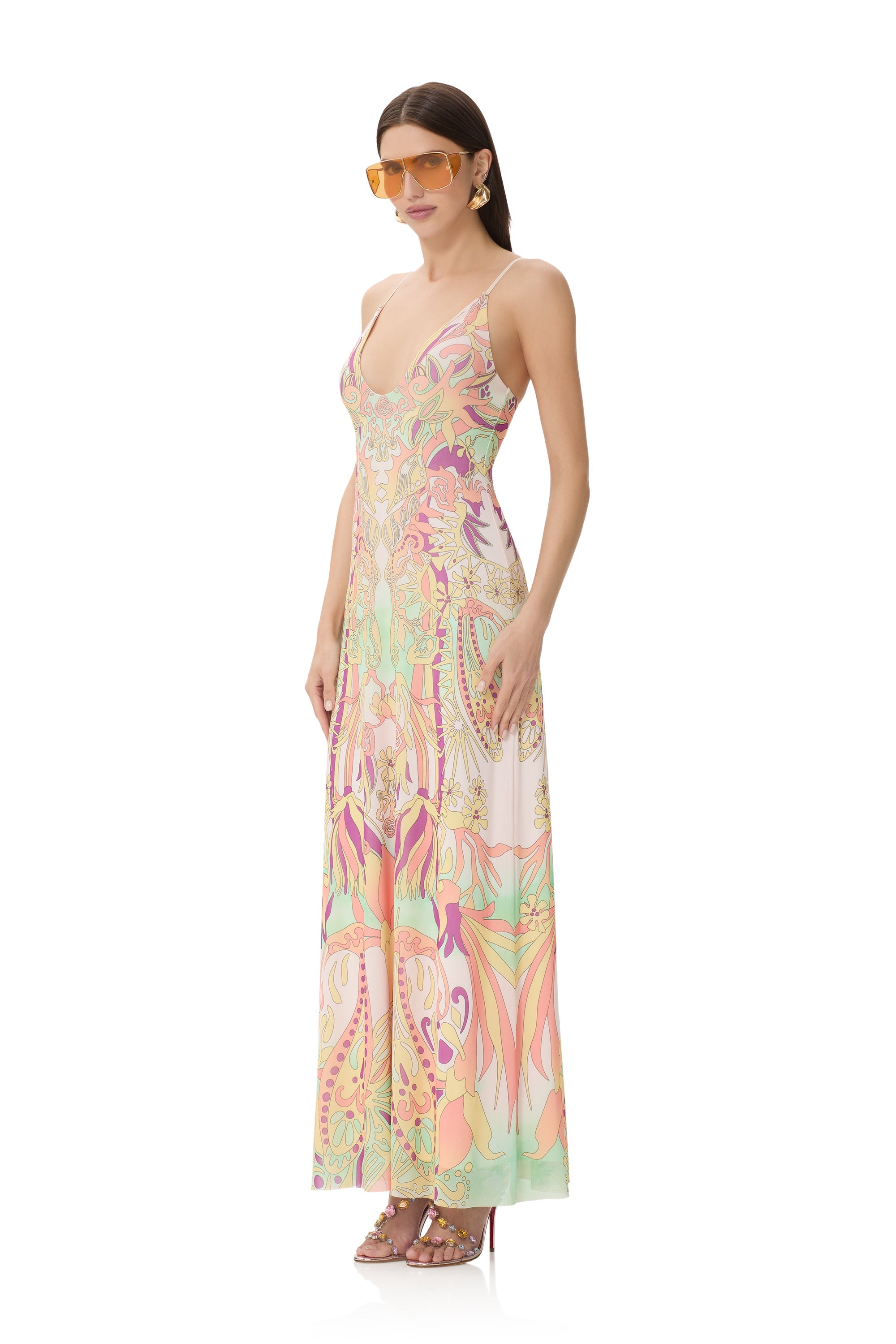 Romy Dress - Vintage Swirl