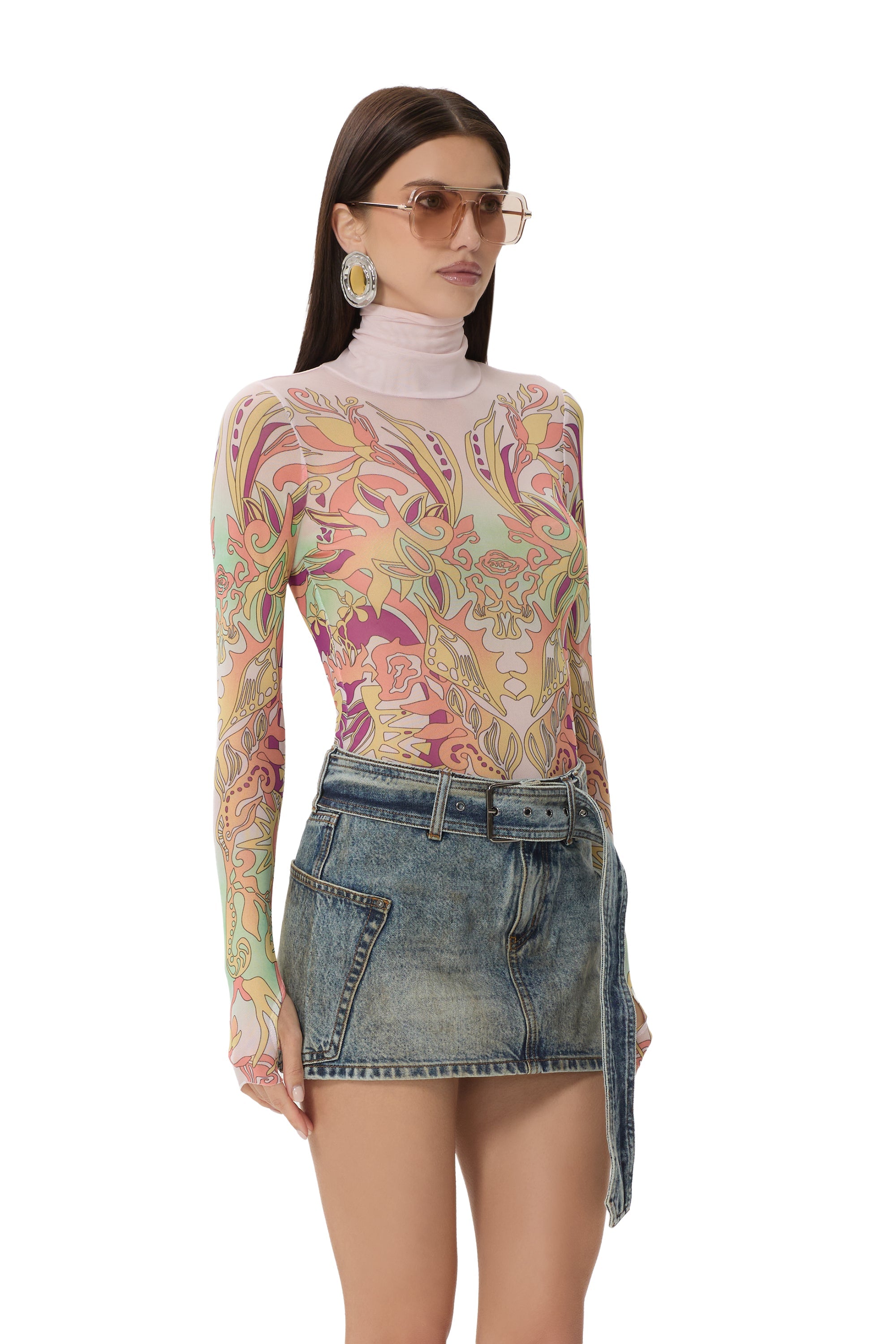 Zadie Top - Vintage Swirl