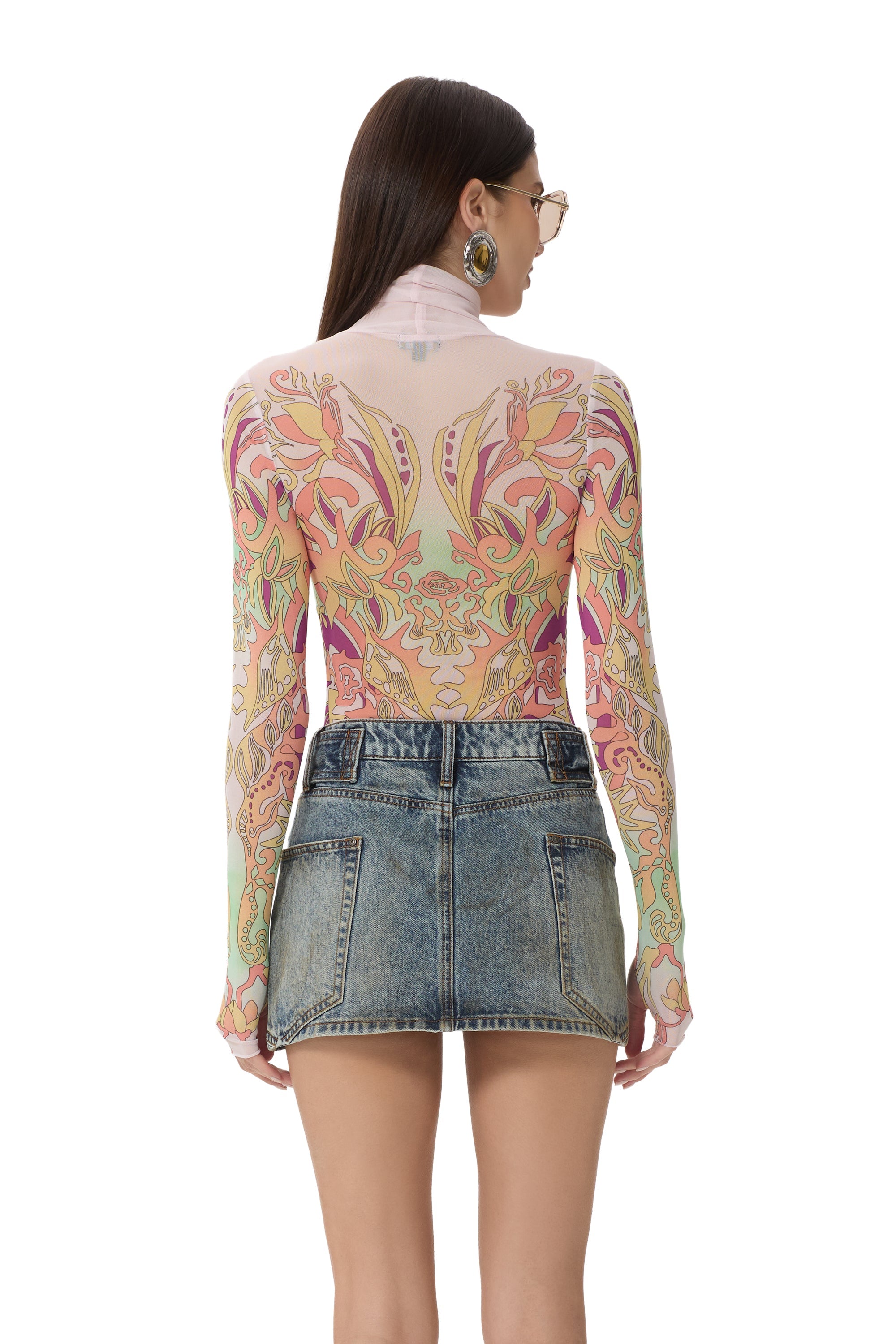 Zadie Top - Vintage Swirl