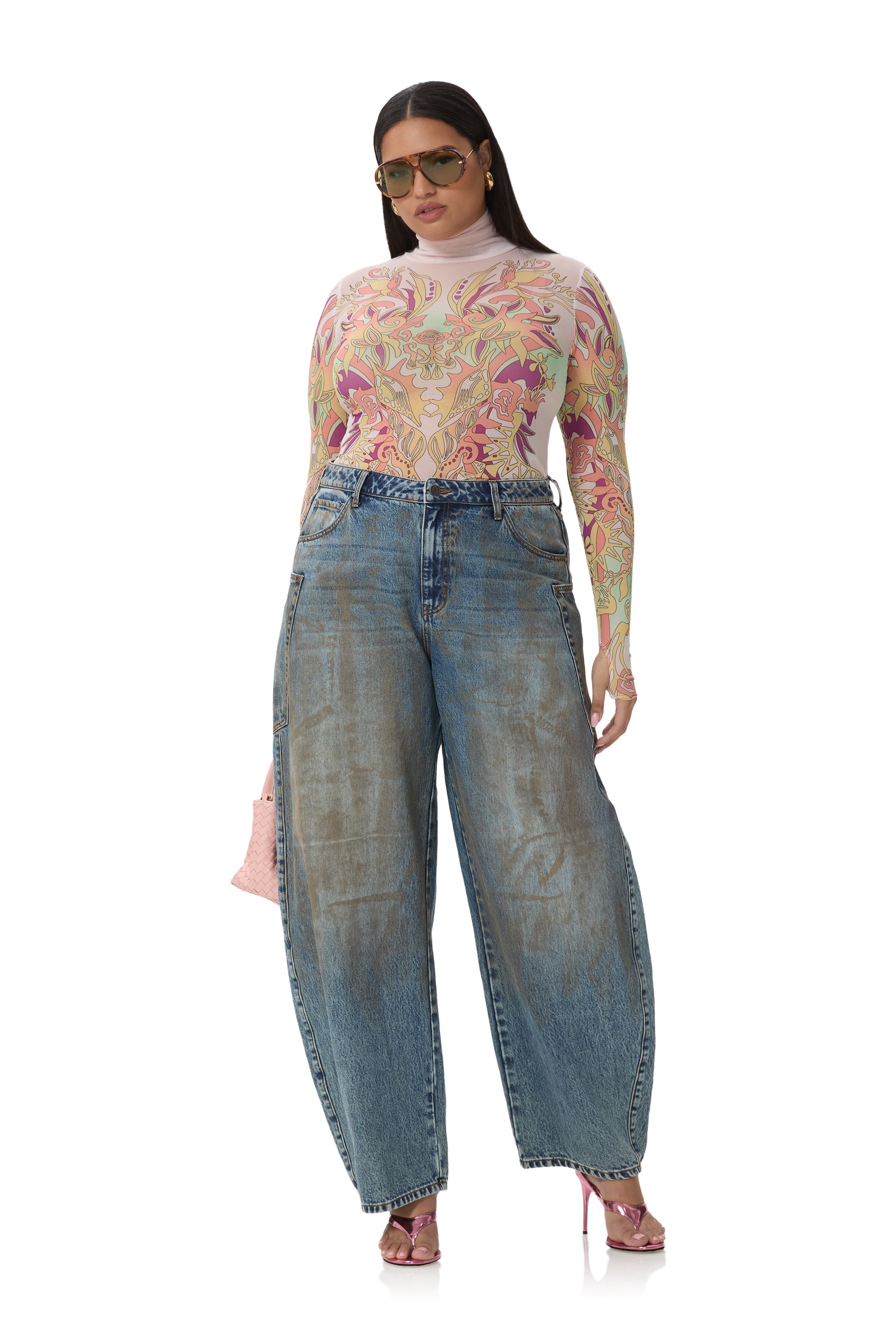 Zadie Top - Vintage Swirl