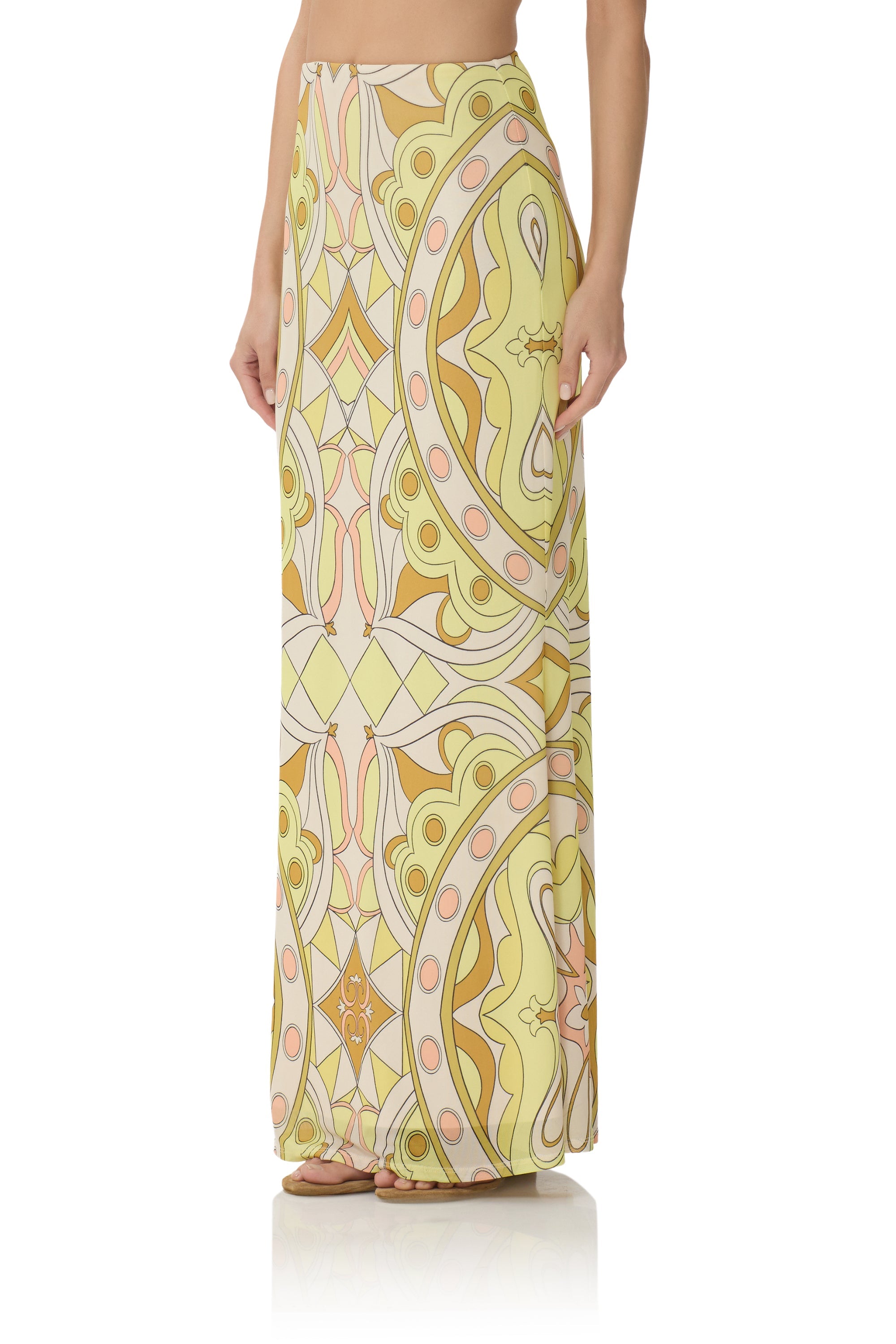 Tegan Skirt - Geo Scarf