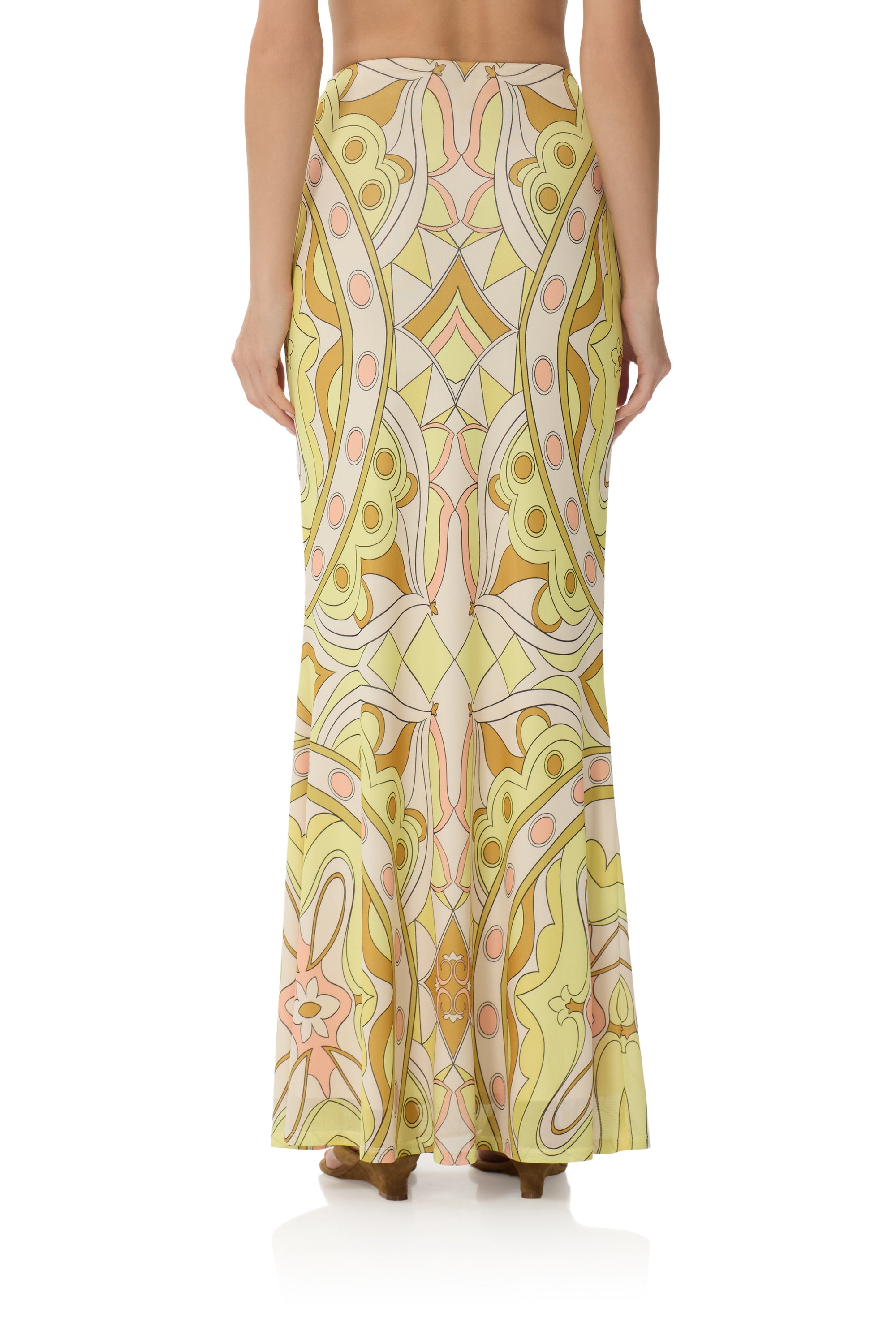Tegan Skirt - Geo Scarf