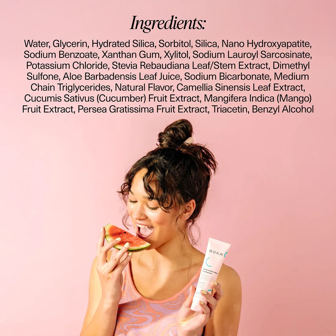 Watermelon Mint Kids Nano-hydroxyapatite Toothpaste