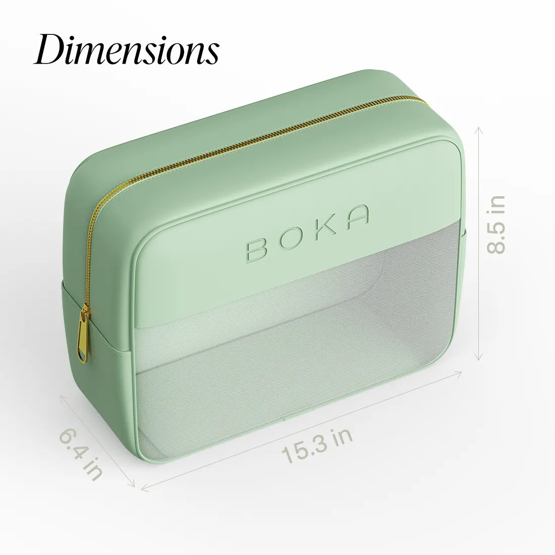 Boka Vegan Leather Oral Care Travel Bag