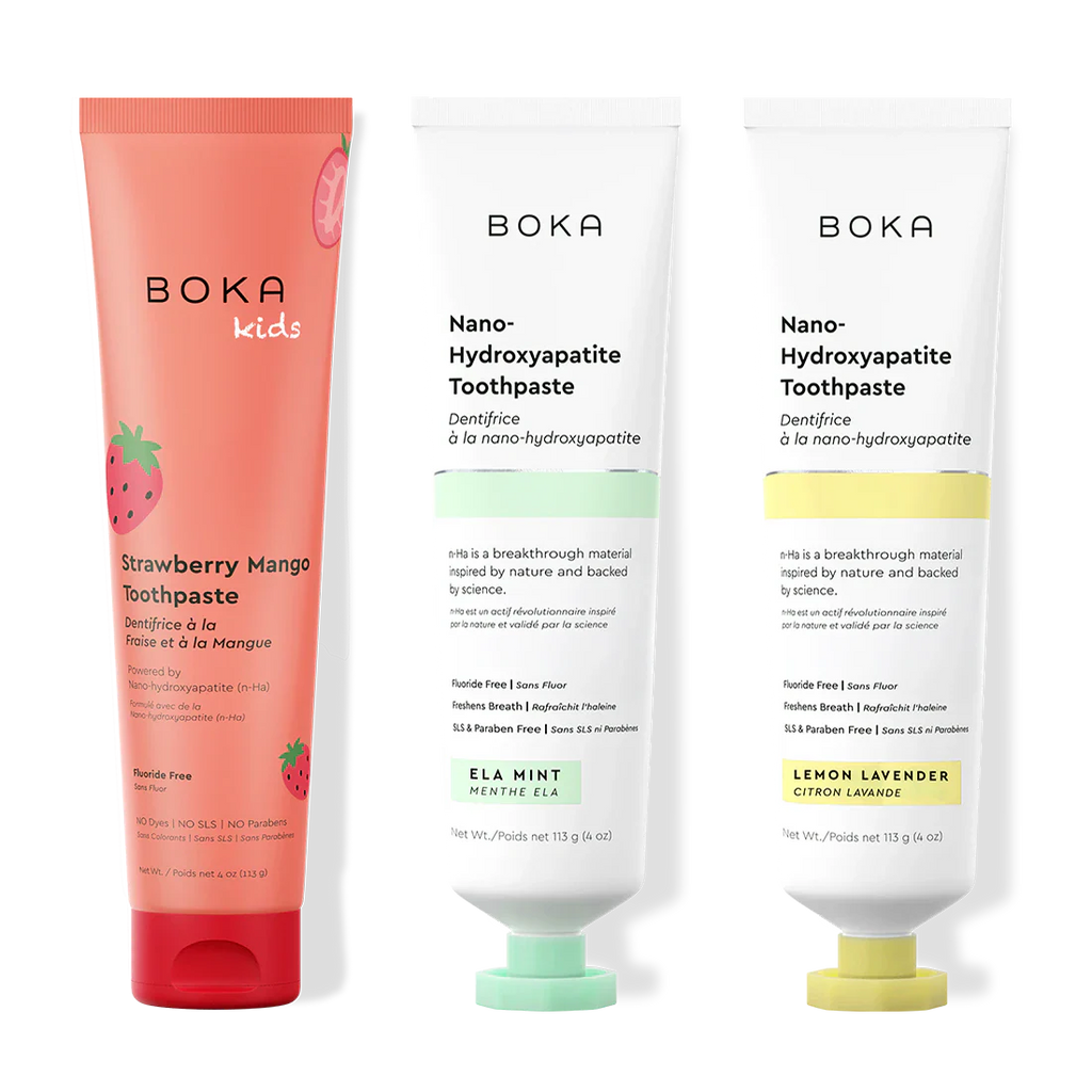 Family Nano-hydroxyapatite Toothpaste 3-Pack